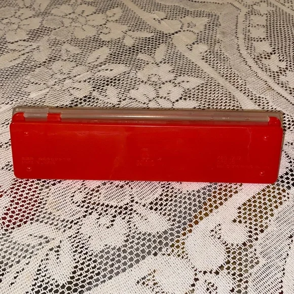 Sanrio Vintage Hello Kitty Collectors Pencil Box | Color: Red | 1976 - Picture 6 of 7